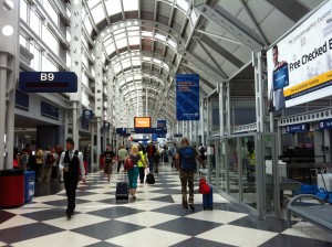 Discovering Chicago airport
